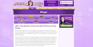 Butlers Bingo - Online Bingo Games and more